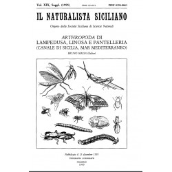 EB376 - AA.VV. – Il Naturalista Siciliano - Arthropoda  di...