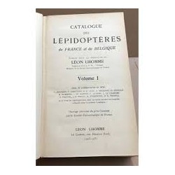 EB181 - Lhomme – Catalogue des Lepidopteres de France et de Belgique